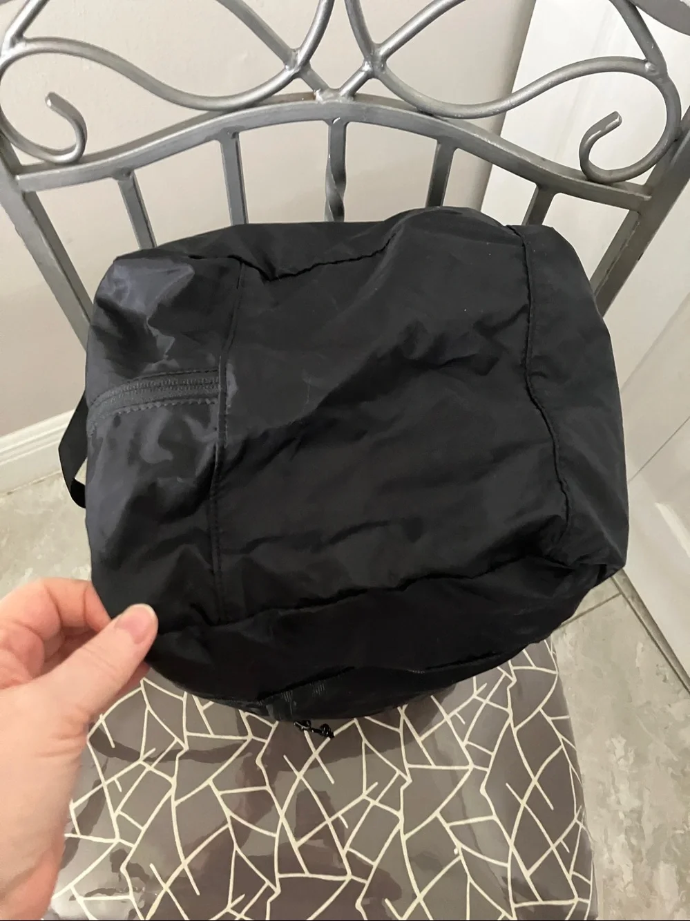 NEW - COLUMBIA Packable 30L Black Duffel Bag